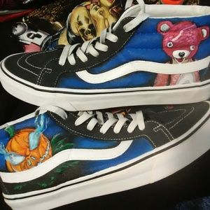 Custom vans skate mids VVNDS!
